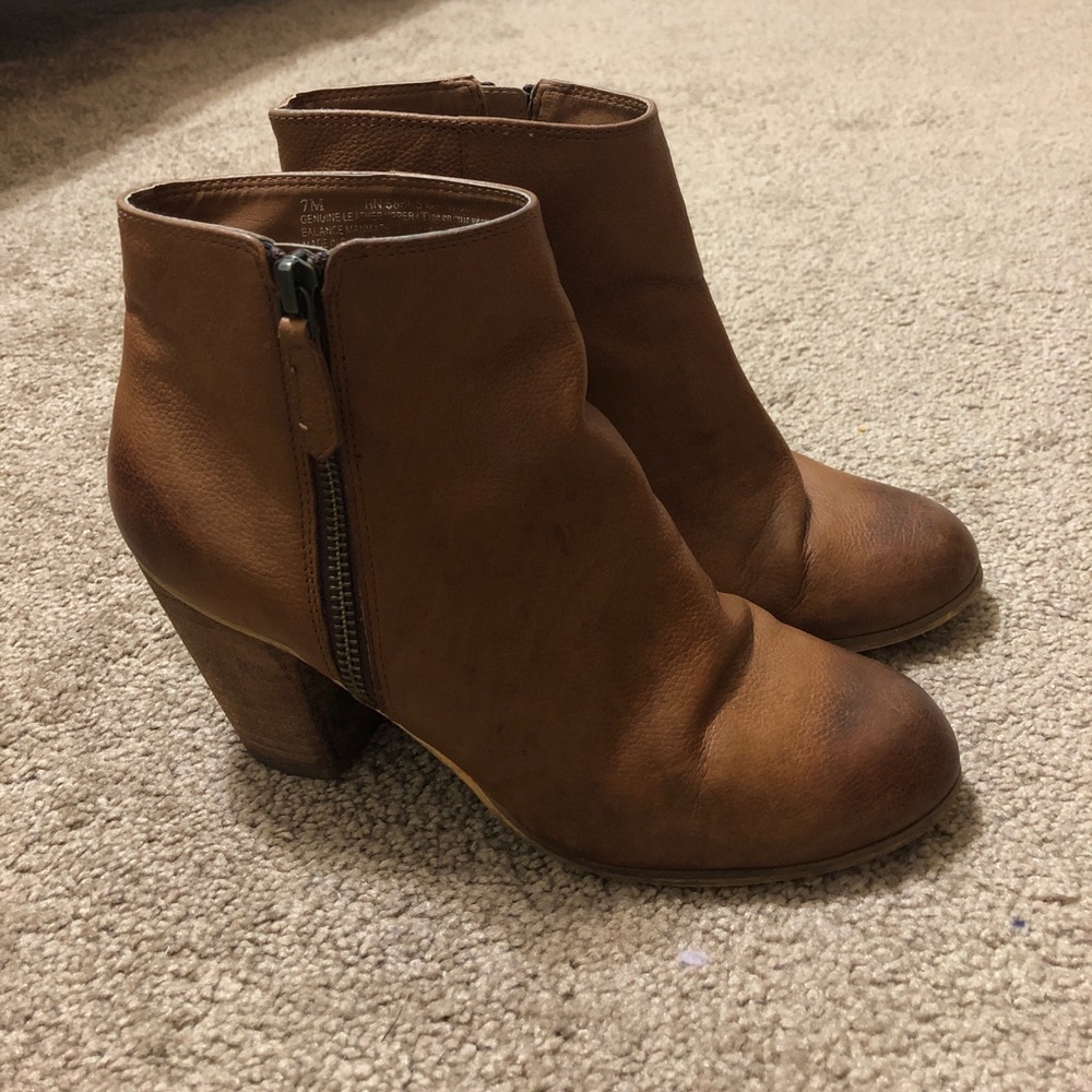 BP leather booties size 7